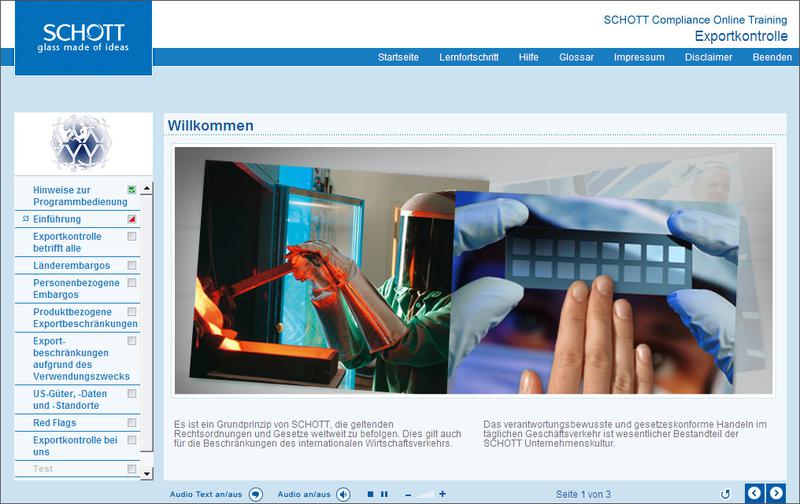 Schott exportkontrolle